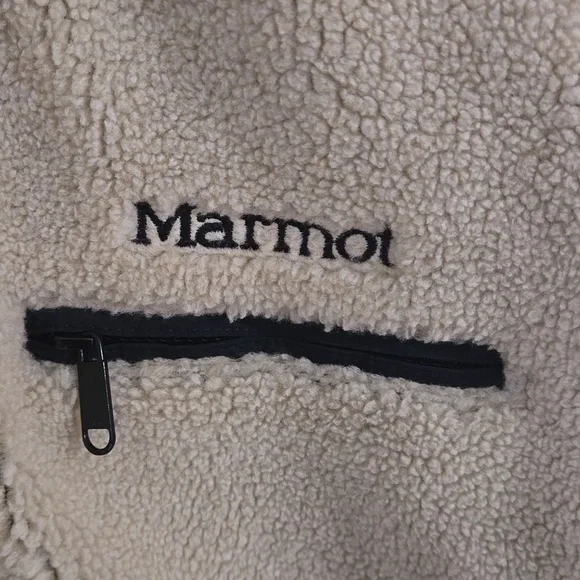 Vintage Marmot Deep Pile Fleece Vest! Excellent Used Condition! Size Medium! - Picture 4 of 4